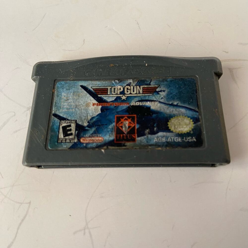 Nintendo Game Boy Advance Top Gun Game